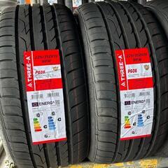 🌞225/35ZR19⭐工賃込み！新品未使用！メルセデスベンツ、BMW、ミニクラブマン、フォルクスワーゲン等に！THREE-A製サマータイヤ入荷しました🌞の画像
