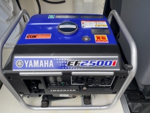 新品同様！ヤマハ発電機　2500ｉ\u0026新品オイル