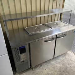 【値下げ】ホシザキ　台下冷蔵庫　上棚付・サンドイッチテーブル使用