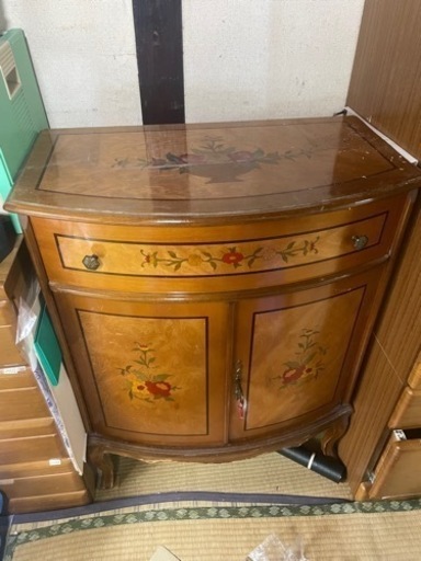 ★アンティーク風★イタリア製　MOR-RENS サイドテーブル ローチェスト