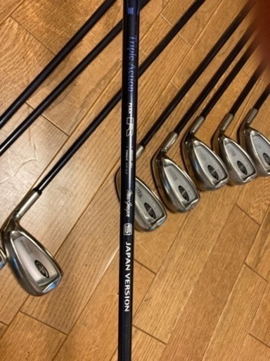 ゴルフセット、キャディーバック付き