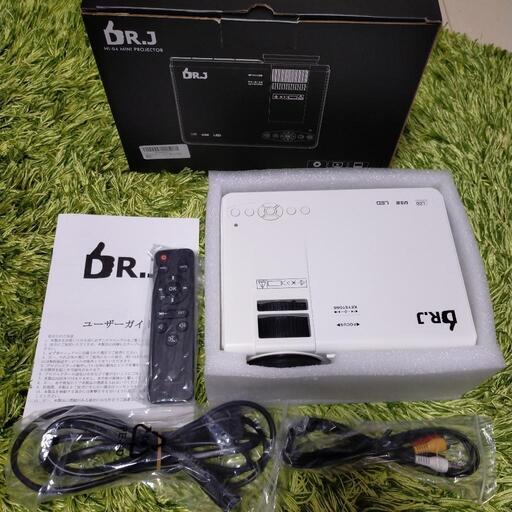 DR.J LEDプロジェクター 小型 4500ルーメン