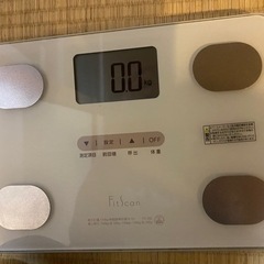 体重計　タニタ　FitScan ダイエット　スケールの画像