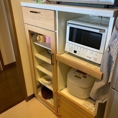 キッキン収納棚