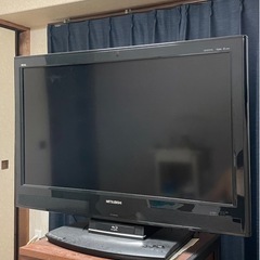 【ジャンク美品】三菱/テレビ/首振り機能/ブルーレイ/HDD内蔵...