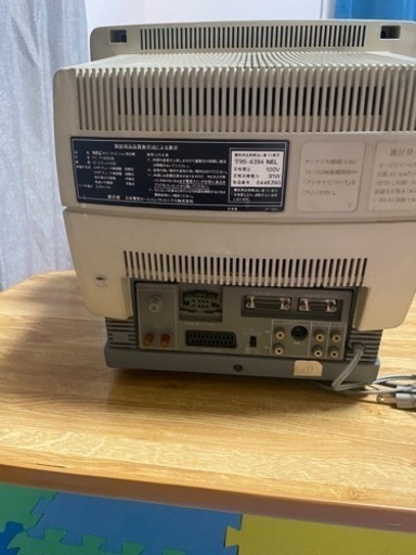 NEC PC-TV455ブラウン管モニター【ジャンク品】① (マイケル) 春日部の