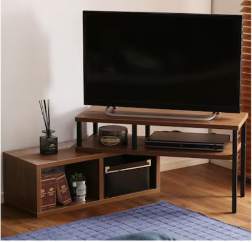 ニトリのヴィンテージテイストの伸長式テレビ台