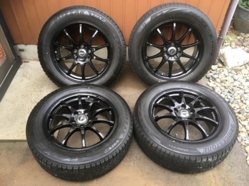 17㌅アルミホイール&ブリザック VRX2新潟の雪はBSですねー