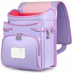 【新品】大人気 女の子ランドセル キャンディーモデル 高級合皮 大容量 軽量 6年保証 全国送料無料 スクールバック ラベンダーの画像