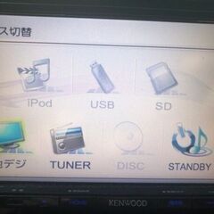 【再掲】ケンウッド　カーナビ　MDV-L502 地デジアンテナなし