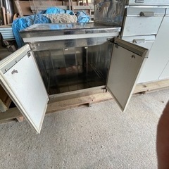 ●取引終了●タダであげます●流し台セット(中古)※同時出品していた洗面台は受け渡し済みとなりましたの画像