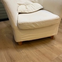 白　ソファー