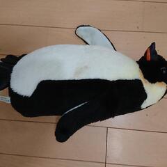 （中古品）皇帝ペンギン ぬいぐるみ（シミ、汚れあり）の画像