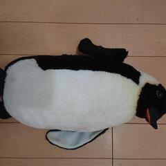 （中古品）皇帝ペンギン ぬいぐるみ（シミ、汚れあり）の画像