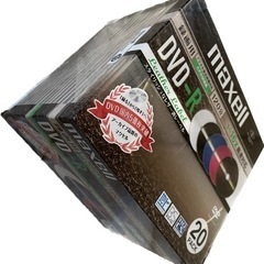 300円！　マクセル未使用DVD-R 20枚セット 未開封の画像