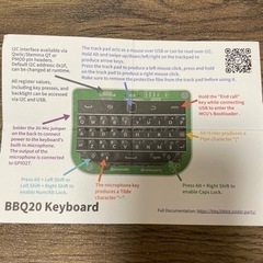 BBQ20KBD TypeCキーボード Blackberryの画像