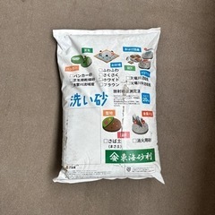 洗い砂