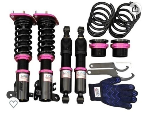 新品未使用品★最終値下げ！AiRED 車高調 タント LA610S 4WD 全長調整式