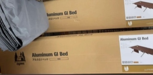 新品未使用　ogawa(オガワ)   アルミGIベッド 1982