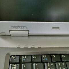 お取引中●ジャンクノートPC　VY20A/El-5の画像