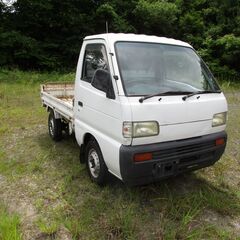 実働　スズキ　SUZUKI　キャリィ　軽トラ　平成９年　長期保管...