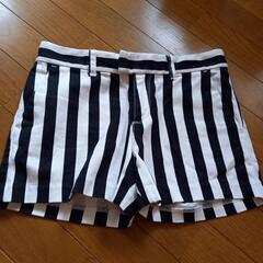 ボーダー　ショートパンツ　