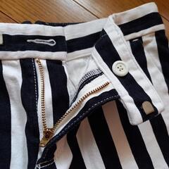 ボーダー　ショートパンツ　の画像