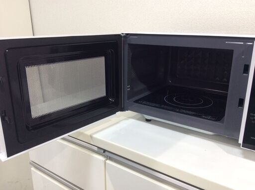 (9/29受渡済)JT7227【TOSHIBA/東芝 電子レンジ】極美品 2021年製 ER-SM17 家電 キッチン フラットテーブ