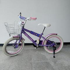 子ども用　【交渉中】自転車　16インチ　ヘルメット＆補助輪付き