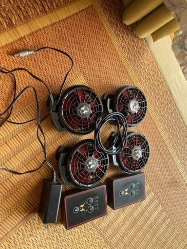 空調服ファンバッテリーセット