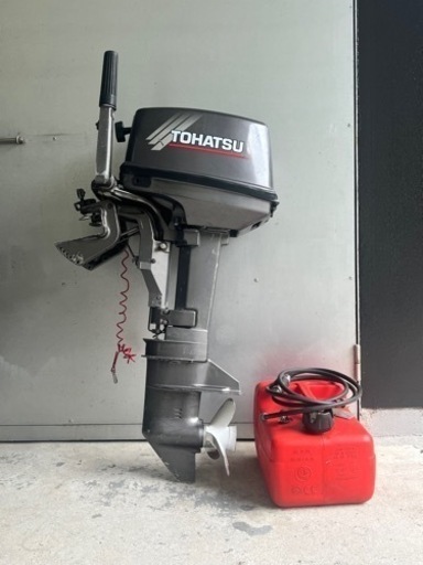 トーハツ　9.8馬力　船外機　タンク、ホースセット
