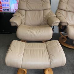 ★特別価格 EKORNES 美品！大幅値下げ★エコーネス レノストレスレスチェア オットマン付き 販売!★大田区・品川区配送・設置無料★店頭取引歓迎！