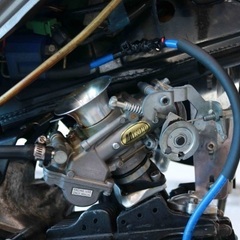 カワサキKSR110 フルカスタム　レーサー仕様の画像