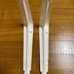 L型棚受け　白の画像
