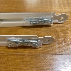 L型棚受け　白の画像