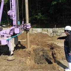 現場見学・会社見学だけでもOK！手を貸してください！新日本建設　地盤改良工事スタッフの募集です。の画像