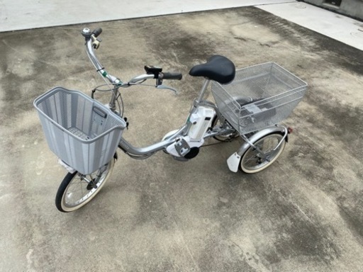 値下げ良品　整備済ブリヂストン アシスタワゴン AW114 電動アシスト三輪車 BRIDGESTONE アシスタワゴン AW114 値下げ良品 整備済ブリヂストン