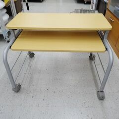 【恵庭】☆中古品☆パソコンラック ローデスク PayPay支払いOK！