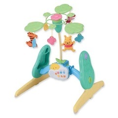 【決まりました】くまのプーさん えらべる回転6WAY ジムにへんしんメリーの画像