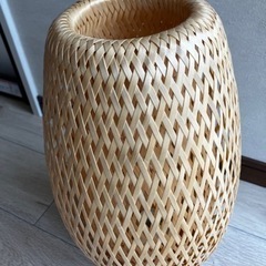 ランプ　照明　竹の画像