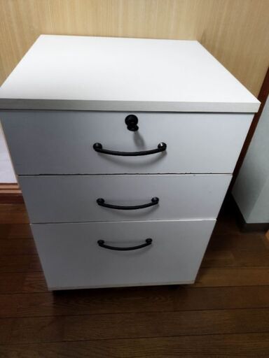 デスクワゴン②ホワイト