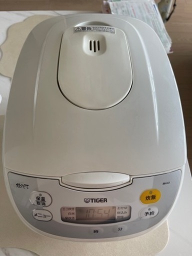 タイガー炊飯ジャー JBH-G181 1.8L（1升）