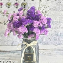 花瓶にさせるドライフラワー、または束ねたらそのままスワッグになる...