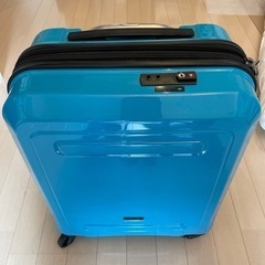 スーツケース キャリーバッグ 水色 GREEN WORKSの画像