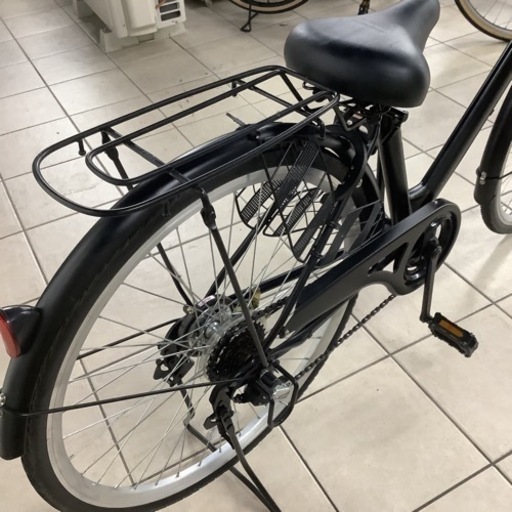 DCM カーマ　シティサイクル　26インチ　6段変　ノーパンクタイヤ