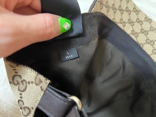 GUCCI 帽子　Lサイズ