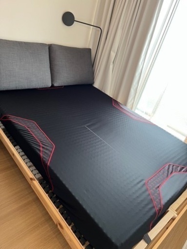 西川 AIR Si マットレス ダブル IKEAベッド付き