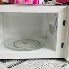 値下げしました〜1人暮らしにおすすめ〜　電子レンジの画像