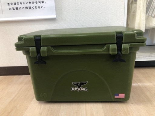 ORCAの40Ｌクーラーボックスご紹介です!