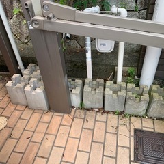 ウッドデッキなどの束石9個